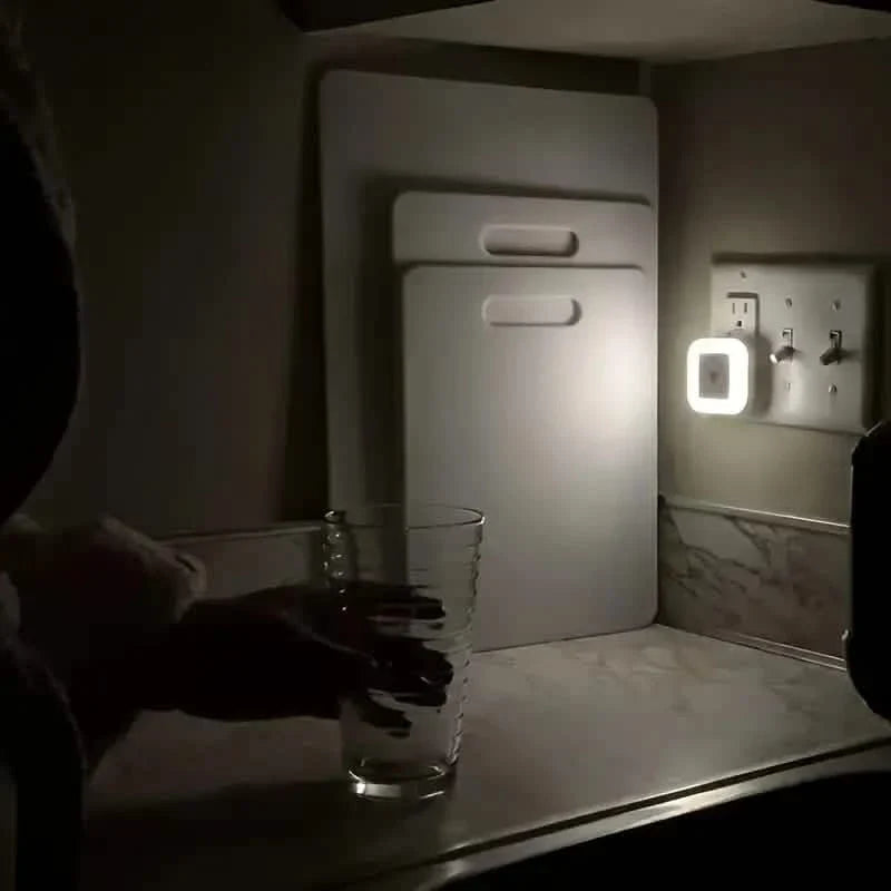 2-Pack: LED Night Light, Plug-in Wall Sconce with Auto Dusk to Dawn Sensor