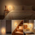 2-Pack: LED Night Light, Plug-in Wall Sconce with Auto Dusk to Dawn Sensor