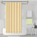 2-Pack: Magnetic Mildew Resistant Solid Vinyl Shower Curtain Liners