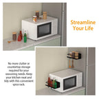 2-Pack: Magnetic Spice Holder Rack Organizer
