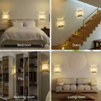 2-Pack: Magnetic Wireless Wall Sconce Lighting