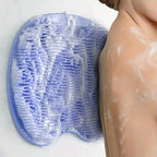 2-Pack: Non-Slip Foot & Back Scrubber with Exfoliating Cushion