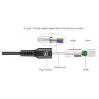 2-Pack: Nylon USB C to USB C Cable 6 Ft. 60W