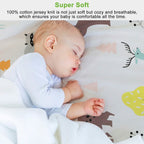 2-Pack: Pack N Play Portable Crib Sheet