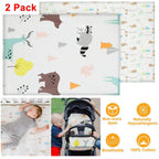 2-Pack: Pack N Play Portable Crib Sheet