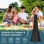 2-Pack: Portable Reflective Fly Repellent Fan Rechargeable Battery Powered