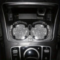 2-Pack: Shimmering Diamond Car Cup Mats