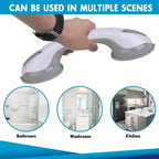 2-Pack: Shower Handle Grab Bars For Bathtubs And Showers