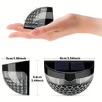 2-Pack: Solar Fence Deck and Wall Lights