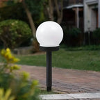 2-Pack: Solar LED Globe Powered Garden Light