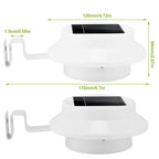 2-Pack: Solar Powered Gutter Lights