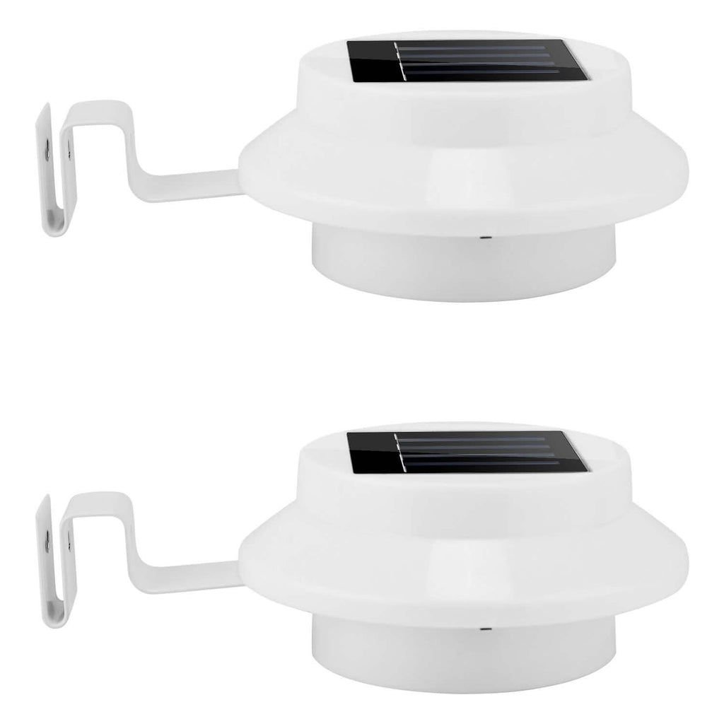 2-Pack: Solar Powered Gutter Lights
