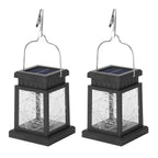 2-Pack: Solar Powered Hanging Lights 30 LED Beads