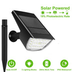 2-Pack: Solarek 32 LEDs Solar Landscape Spotlights