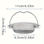 2-Pack: Stainless Steel Drain Plug with Non-Slip Handle