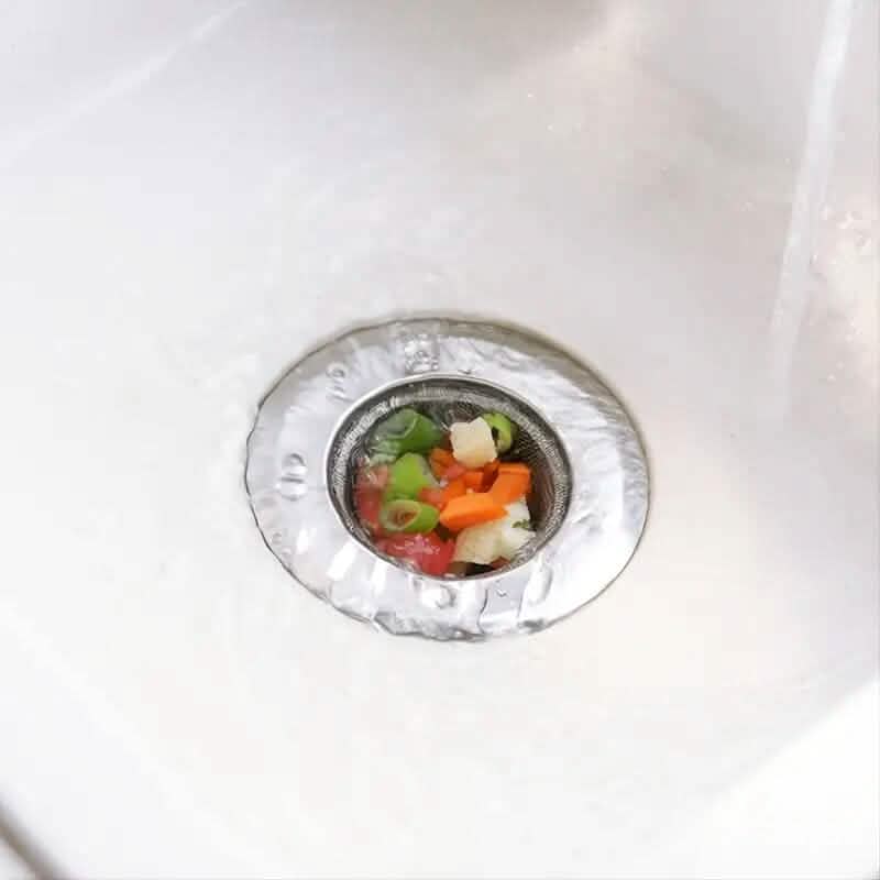 2-Pack: Stainless Steel Kitchen Sink Strainer