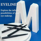 2-Pack: Waterproof Long-Lasting Eyeliner Pencil for Beginners