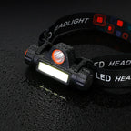 2-Pack: Waterproof Rechargeable Headlamp