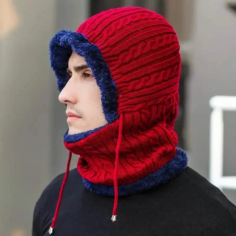 2-Pack: Winter Warm Hat Plus Velvet Knitted Pullover Hat For Men And Women