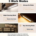 2-Pack: Wireless Motion Sensor 12" LED Light Strip