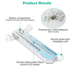 2-Piece: 32 LEDs Pattern Cycling Lights