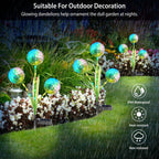 2-Piece: 36 LED Dandelion Solar Lights