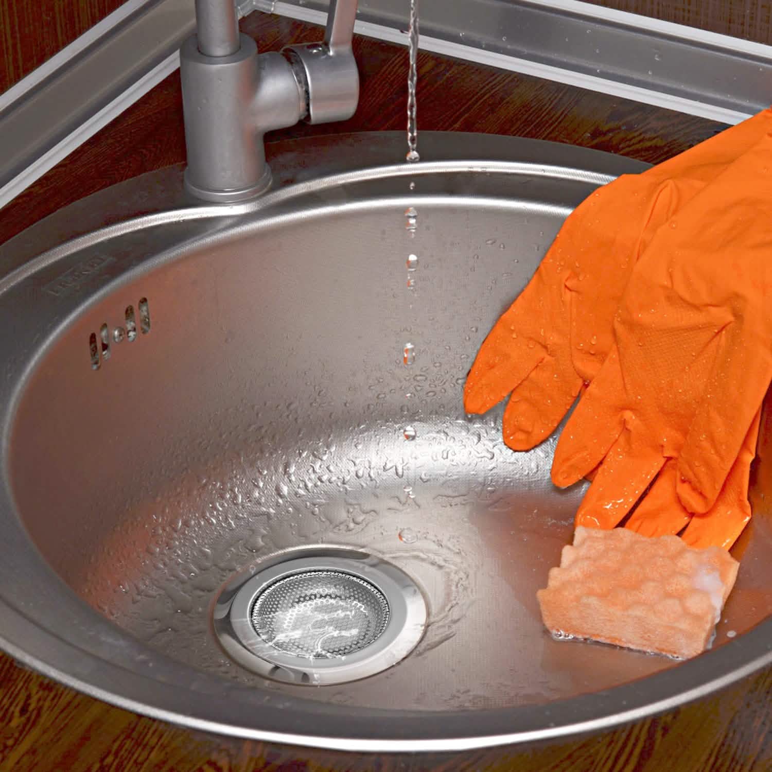 2-Piece: 4.53-Inch Kitchen Sink Strainer