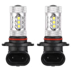 2-Piece: 980LM 80W 9006 HB4 LED Fog DRL Light Bulb