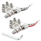 2-Piece: Battery Terminal Connector Quick Release Disconnect Car Battery