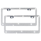 2-Piece: Bling License Plate Frames