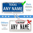 2-Piece: Bling License Plate Frames