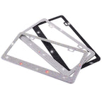 2-Piece: Bling License Plate Frames
