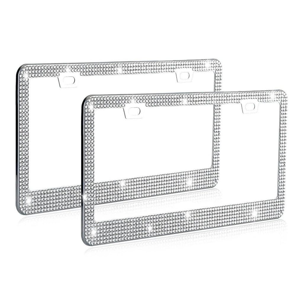 2-Piece: Bling License Plate Frames