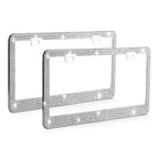 2-Piece: Bling License Plate Frames
