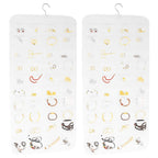 2-Piece: Hanging Jewelry Organizer