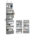 2-Piece: Over the Door Organizer 6-Tier Hanging Basket