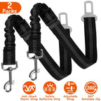2-Piece: Pet Car Safety Seatbelt