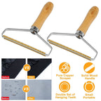 2-Piece: Portable Reusable Double Sided Lint Remover Travel