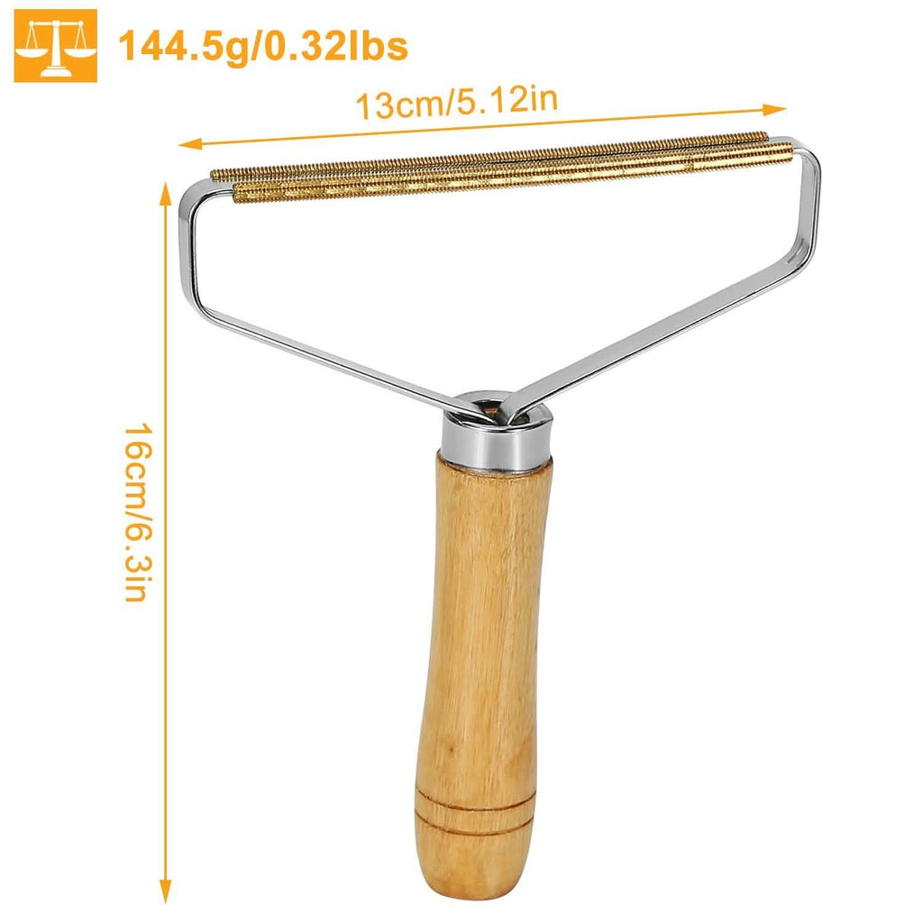 2-Piece: Portable Reusable Double Sided Lint Remover Travel