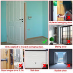2-Piece: Portable Travel Door Lock Home Hotel Apartment Security Lock