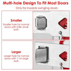 2-Piece: Portable Travel Door Lock Home Hotel Apartment Security Lock