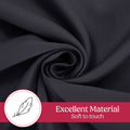2-Piece Set: Blackout Curtains Double Panel Thermal Insulated Room Darkening Curtain Pair Grommet Top Design