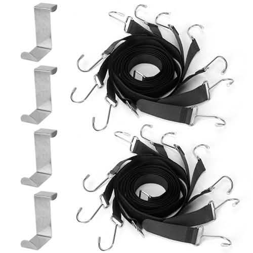 2-Piece Set: Cap Rack Holder Over the Door
