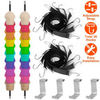 2-Piece Set: Cap Rack Holder Over the Door