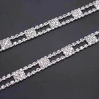 2-Piece Set: Elegant & Sexy Rhinestone Bra Straps