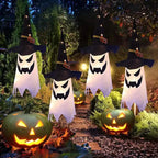 2-Piece Set: Glowing Ghost Witch Hat Halloween Decorations