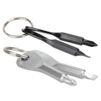 2-Piece Set: Portable Mini Screwdriver Key Ring