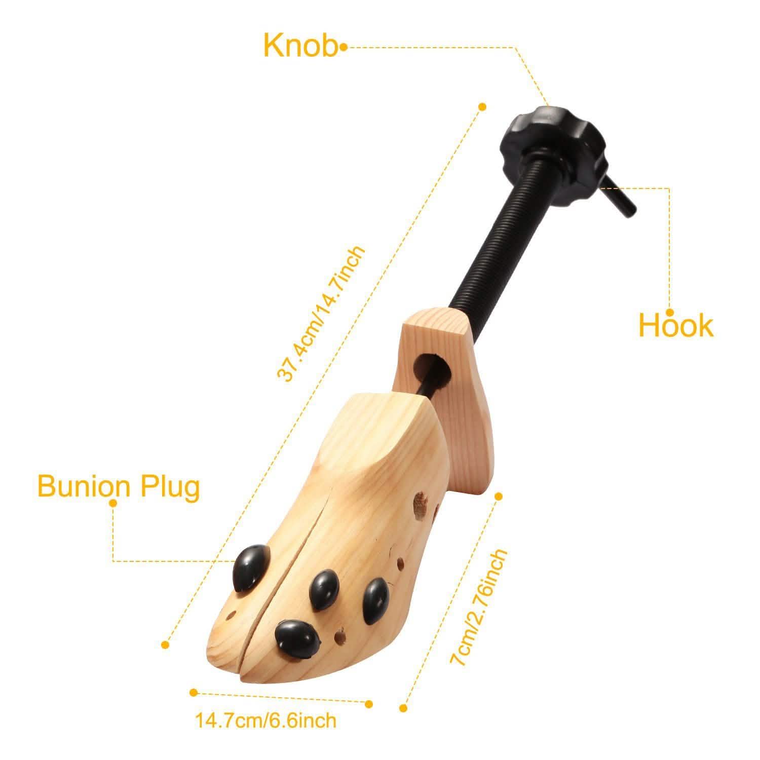 2-Piece: Shoe Stretcher 2-Way Shoe