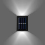 2-Piece: Solar Deck Outdoor Lights