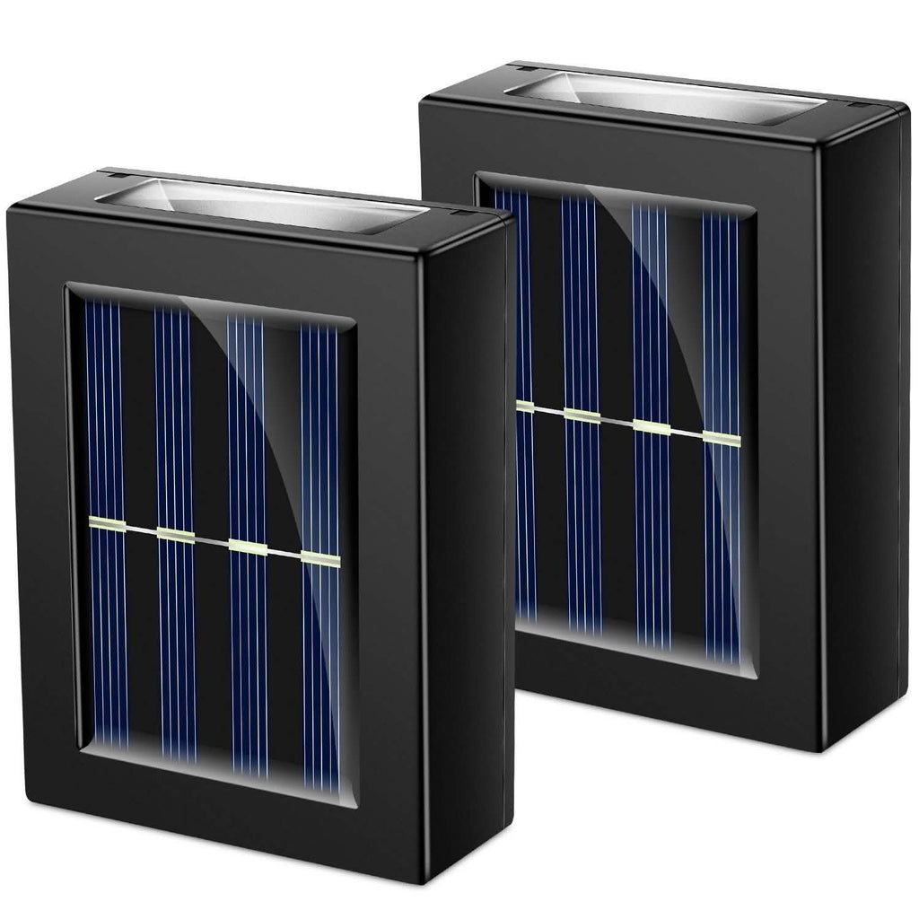 2-Piece: Solar Deck Outdoor Lights
